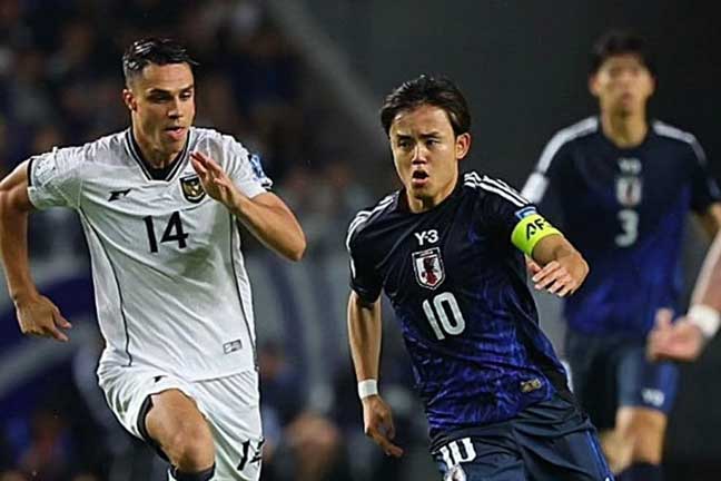 Timnas Indonesia menelan kekalahan terberatnya dalam sejarah pertemuan melawan Jepang dengan skor 0-6 di Stadion Suita, Osaka Selasa, (10/6/2025).